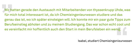 Impression MINTalents Förderkreis