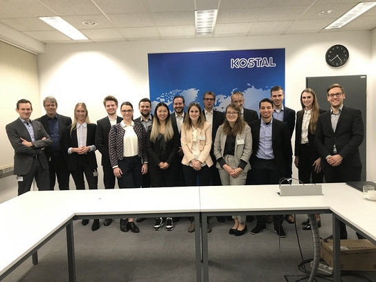 2018 Kostal 2018 Gruppenbild bei Kostal
