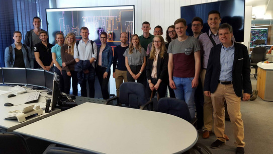 2019 zu Gast bei Westnetz 2019 Gruppenbild bei Westnetz